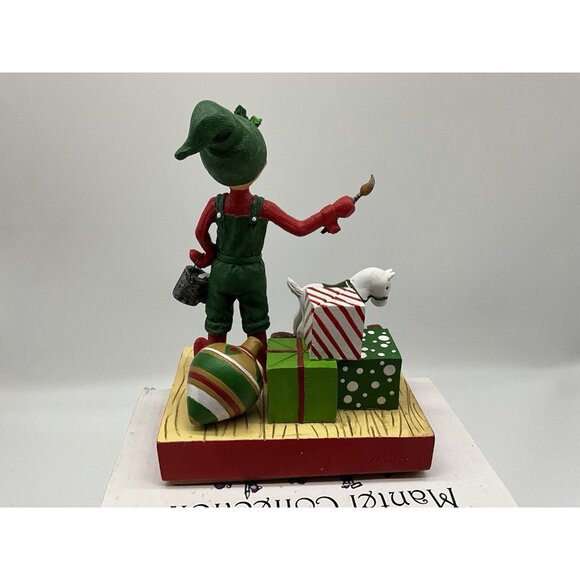 Annalee Mantel Collection Vintage Reindeer Stocking Holder in Original Box - Picture 11 of 16